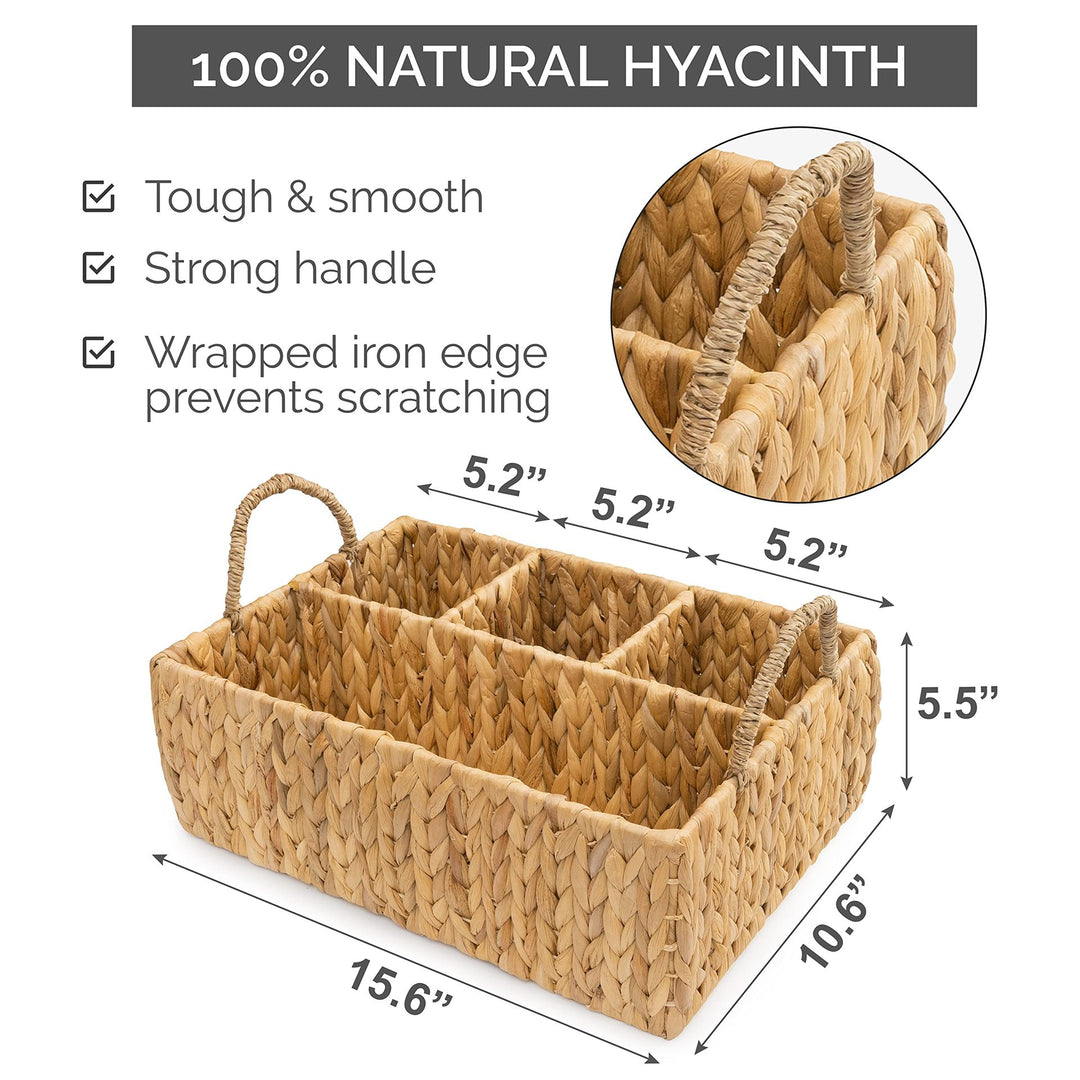 Handwoven Round Storage Tray Stornfield