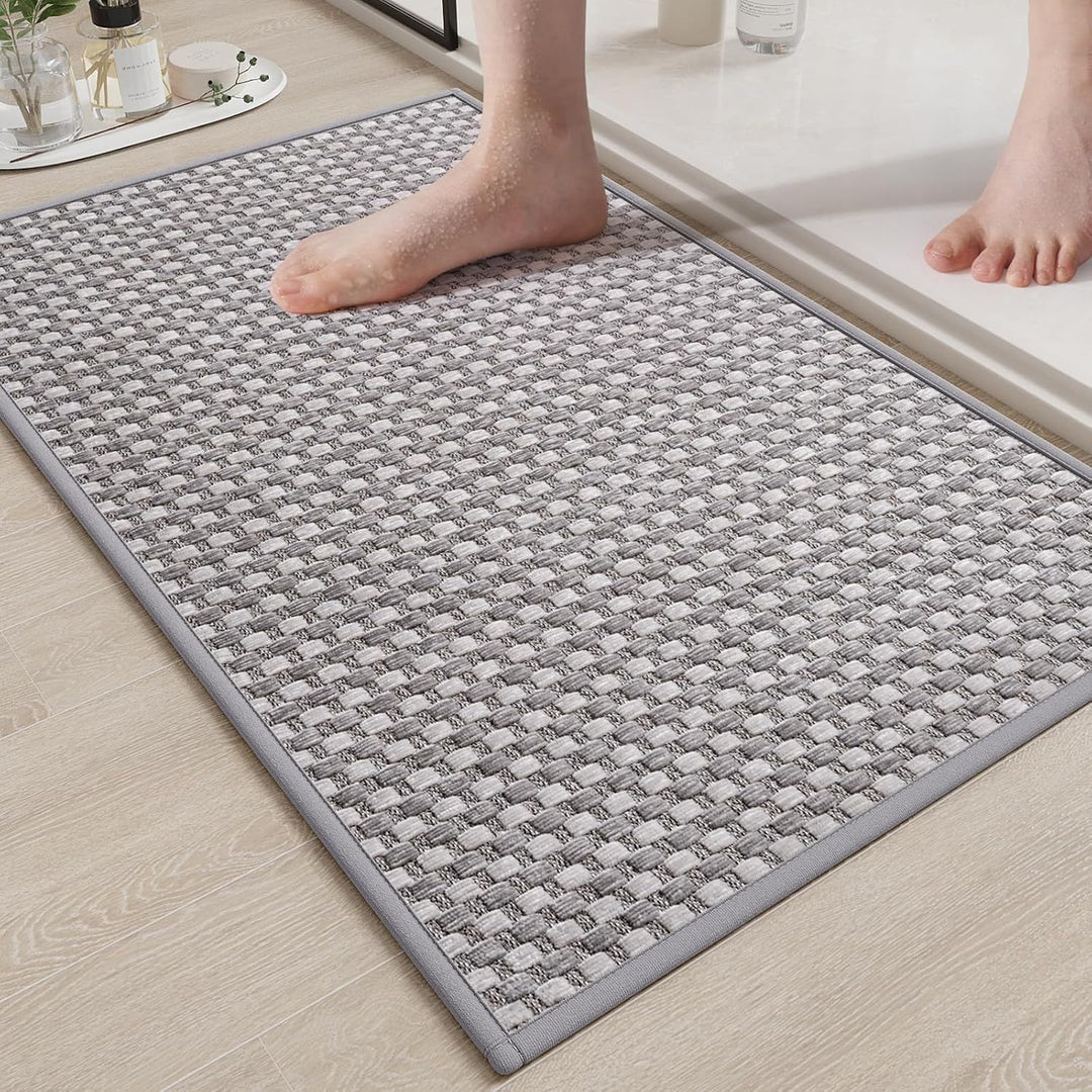 Textured Quick-Drying Bath Mat