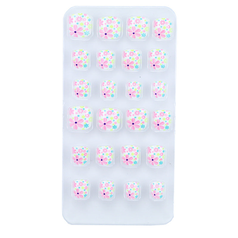 Playful Cartoon Animal Press-On Nail Set Stornfield