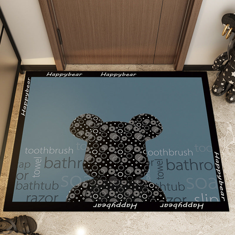 Cute Dog-Themed Entrance Mat