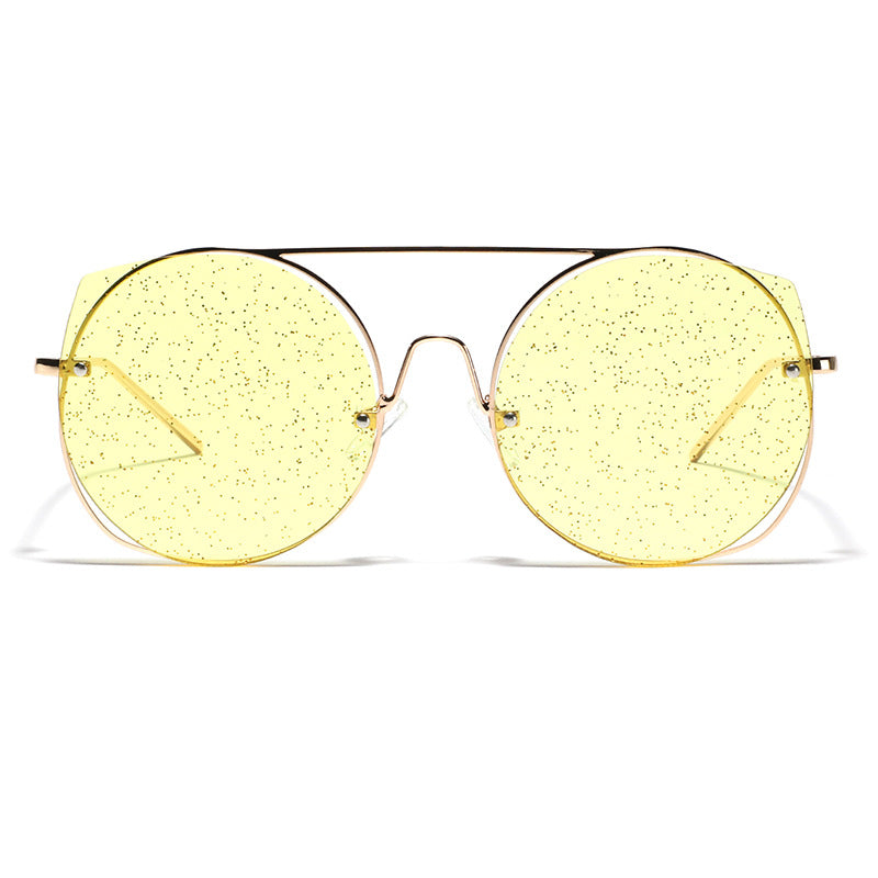 Women oversized sunglasses with glittering lenses Stornfield
