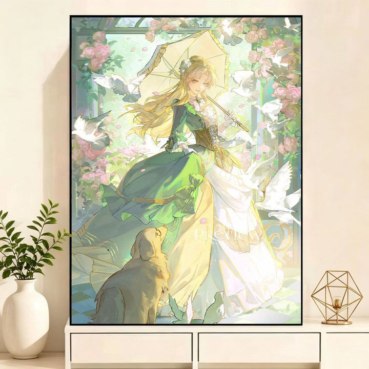 Elegant Enchanted Forest Dress Stornfield