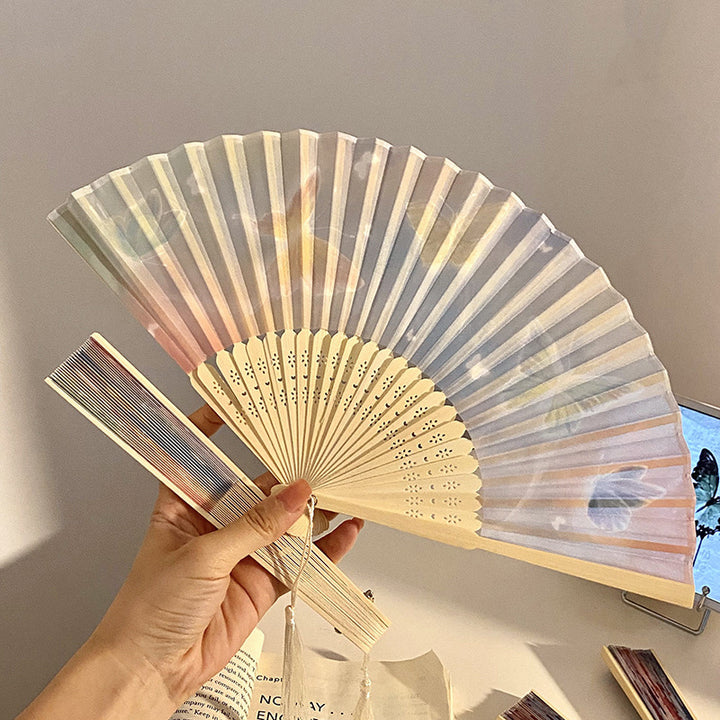 Hand fan made of high-quality natural material Stornfield