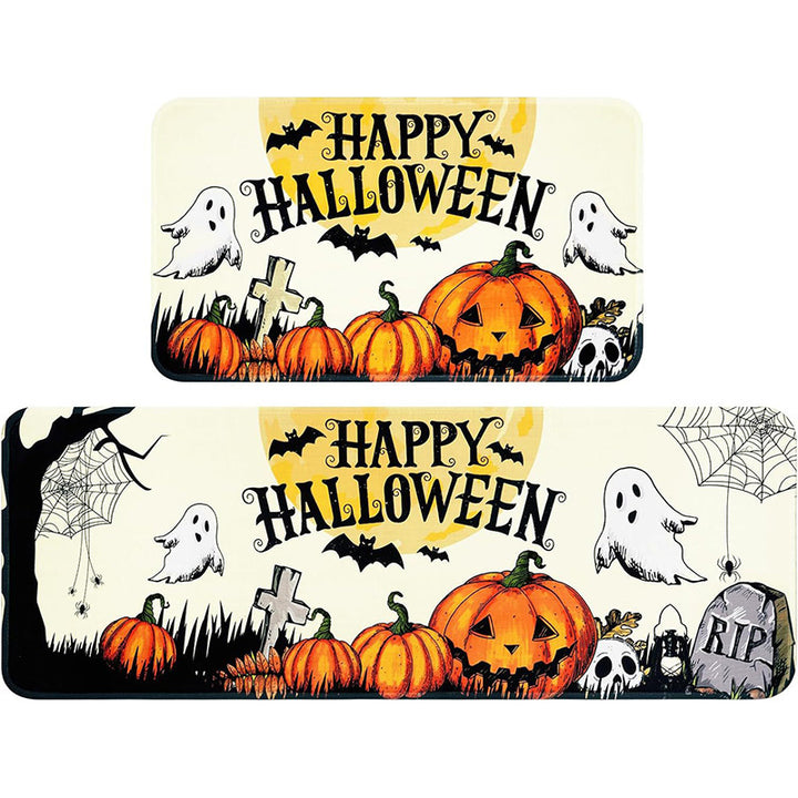 Halloween-Themed Decorative Mat