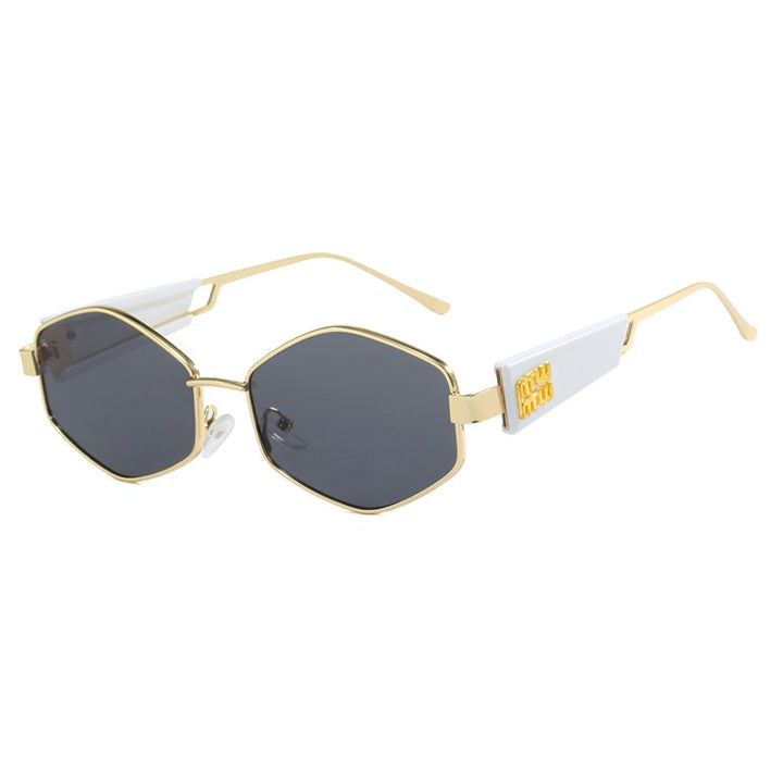 Women's geometric sunglasses with fashionable design and UV protection Stornfield