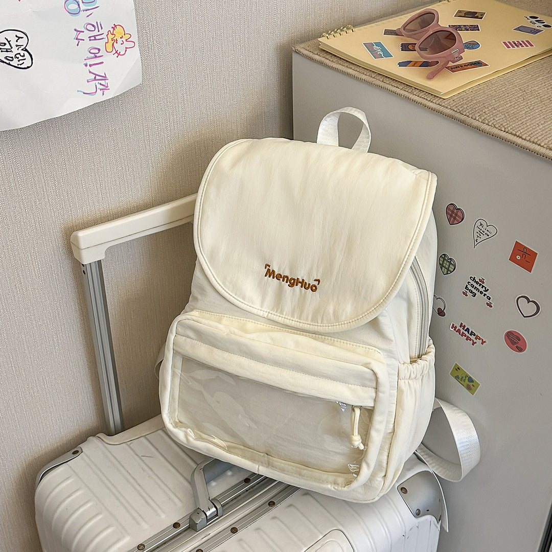 Stylish Transparent Utility Backpack Stornfield