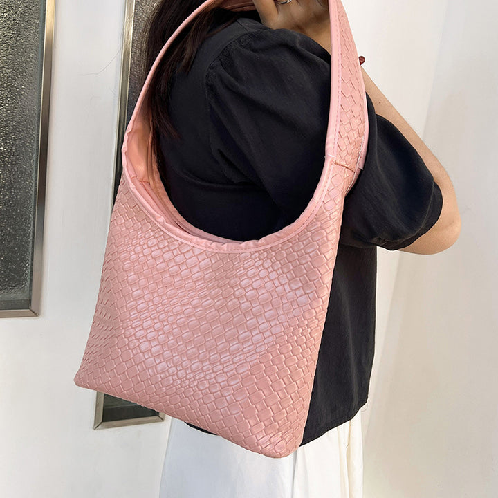 Textured Woven Hobo Bag Stornfield