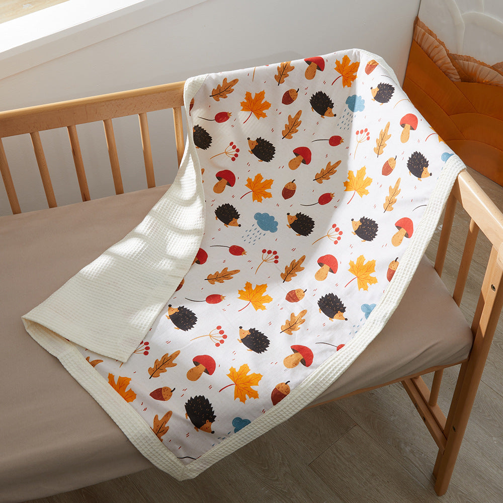 Floral Patterned Baby Blanket Stornfield