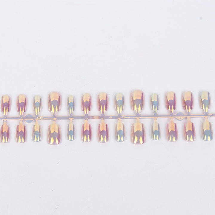 Iridescent Press-On Nail Collection Stornfield