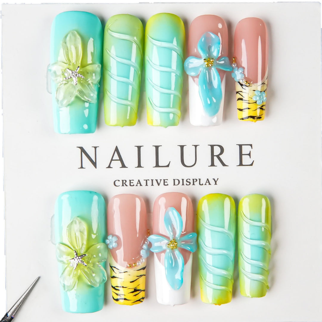 Artistic Press-On Nail Collection