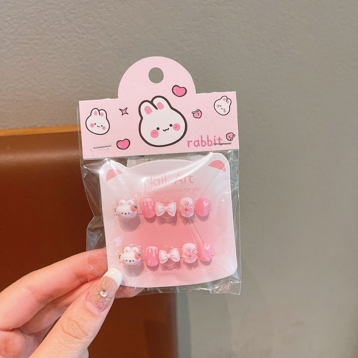 Artificial nails with sweet character design Stornfield