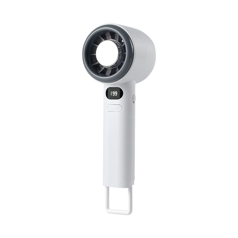 Women's compact handheld fan with LCD display Stornfield
