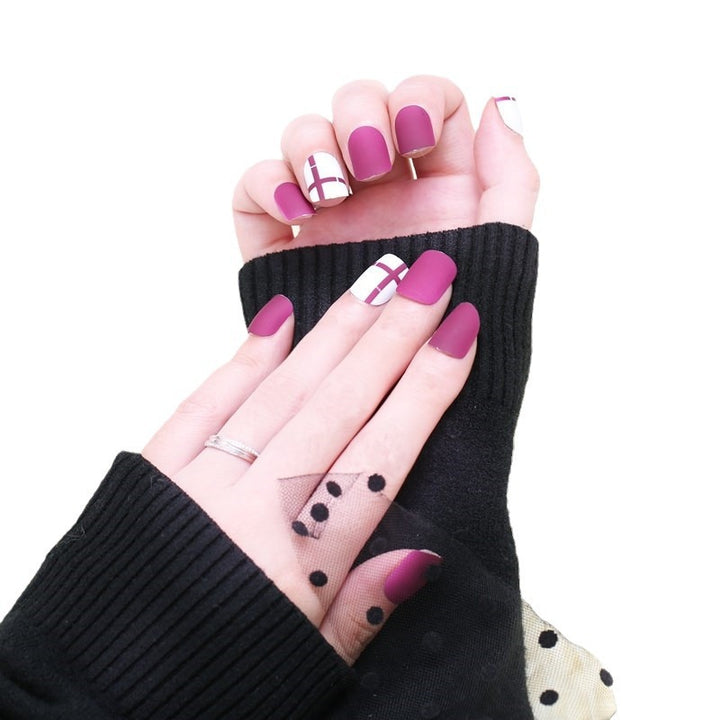 Premium Press-On Nail Art Set