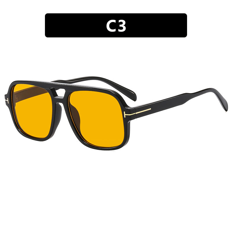 Ladies square designer glasses with delicate frame and modern plastic material Stornfield