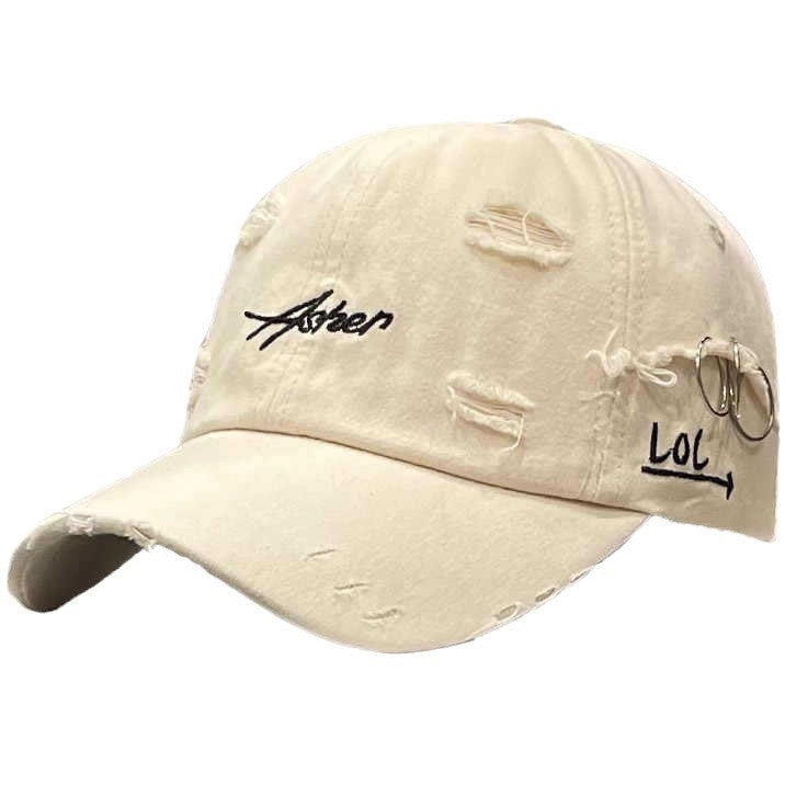 Unisex Distressed Denim Adjustable Cap Stornfield