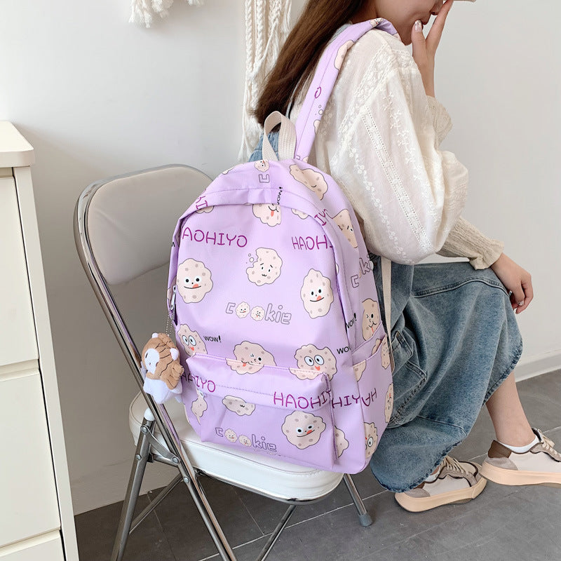 Backpack with Cute Cookie Design Stornfield