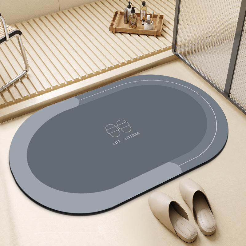Textured Non-Slip Bath Mat Stornfield