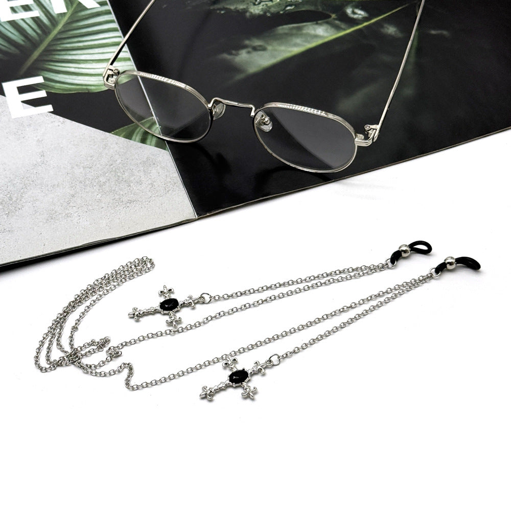 Ornate Skull Pendant Eyewear Chain Stornfield