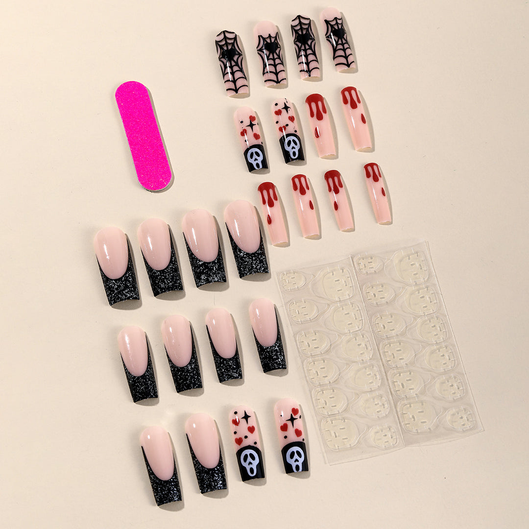 Halloween-Themed Nail Art Extensions Stornfield
