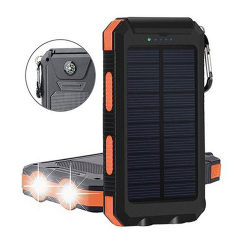 Solar-powered power bank with high capacity and shock-resistant design Stornfield
