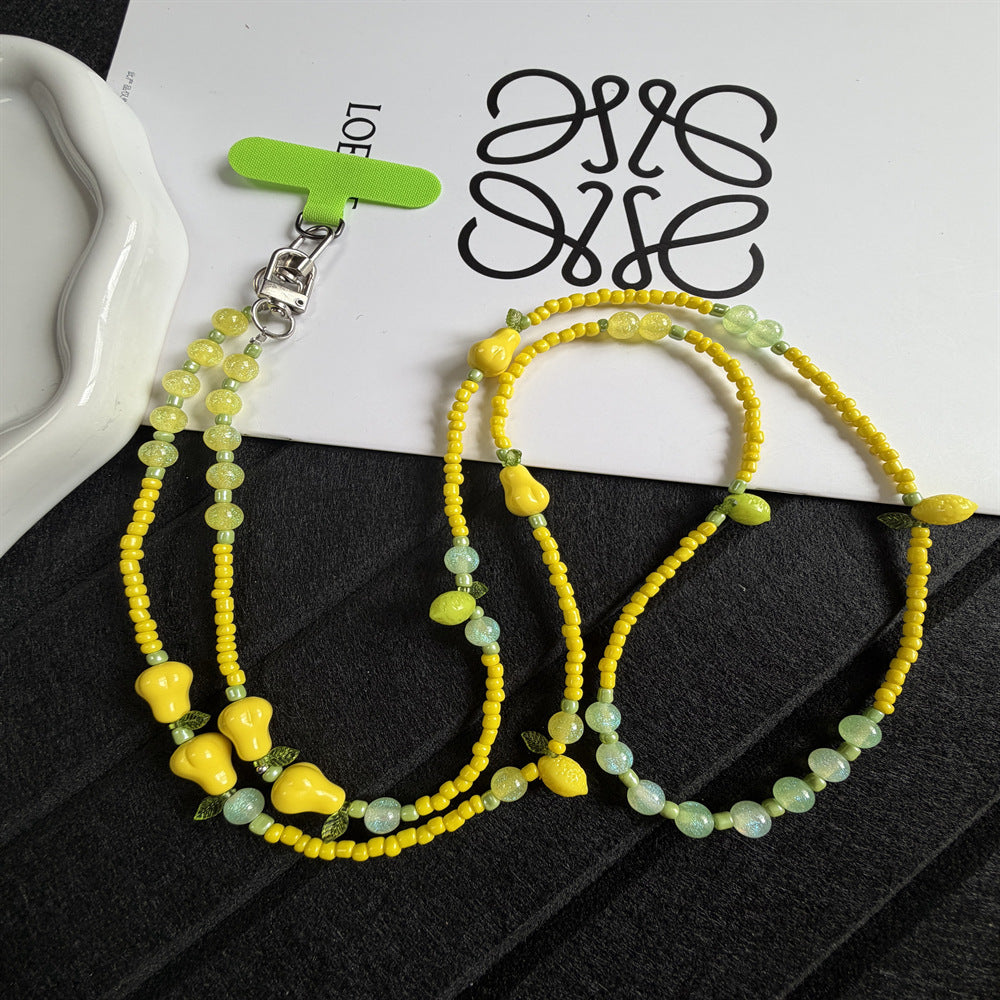 Decorative Beaded Strap Stornfield 1790135704