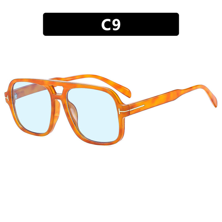 Ladies square designer glasses with delicate frame and modern plastic material Stornfield