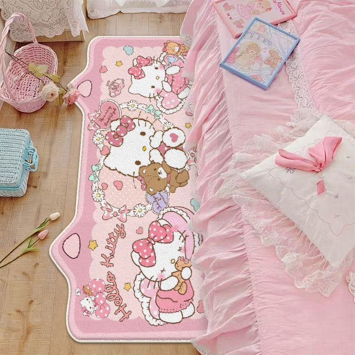 Cartoon Character Plush Area Rug
