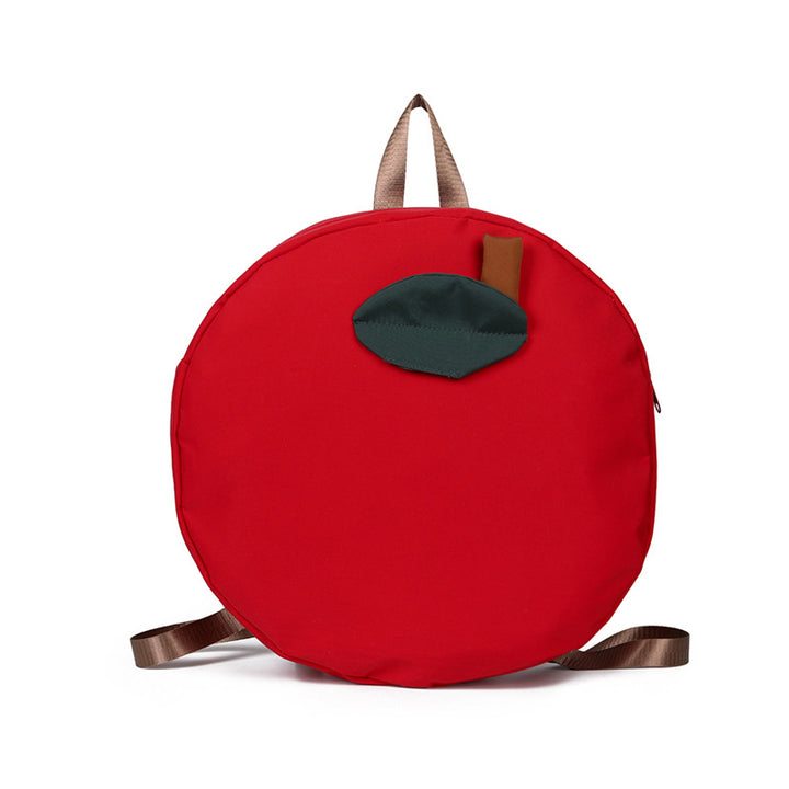 Round Fruit-Themed Backpack