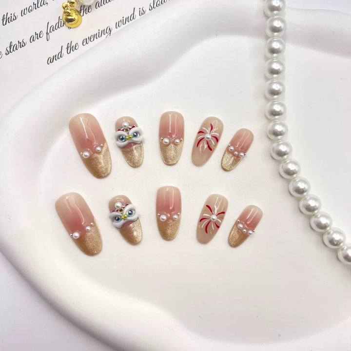 Decorative Press-On Nail Art Kit
