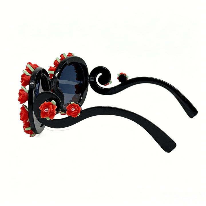 Women's sunglasses with floral design and unique frame accents Stornfield