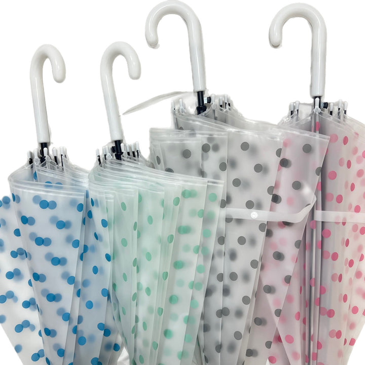 Women's transparent umbrella with polka dots Stornfield