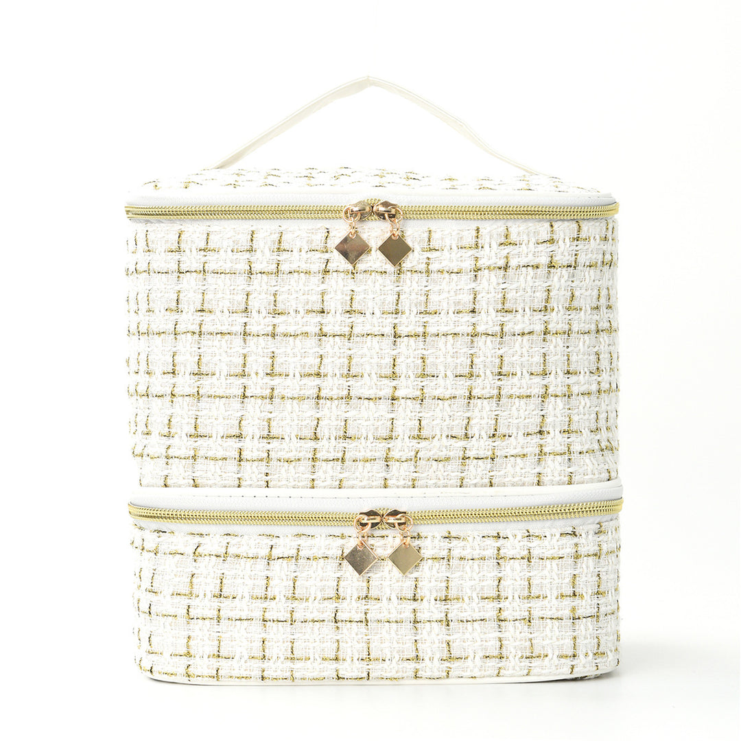 Cosmetic organizer with intelligent compartment system Stornfield