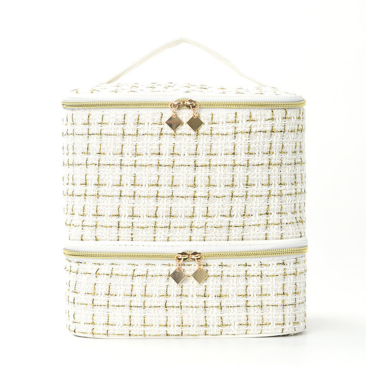 Cosmetic organizer with intelligent compartment system Stornfield