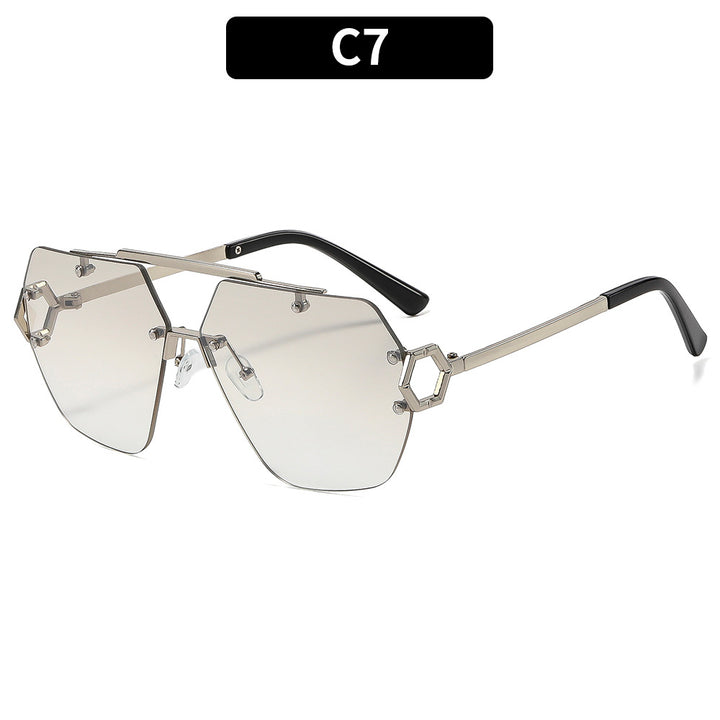 High-Performance Geometric Shield Sunglasses