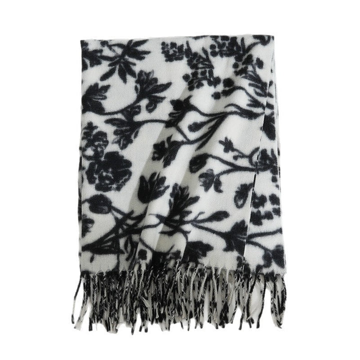 Women's Floral Patterned Scarf Stornfield