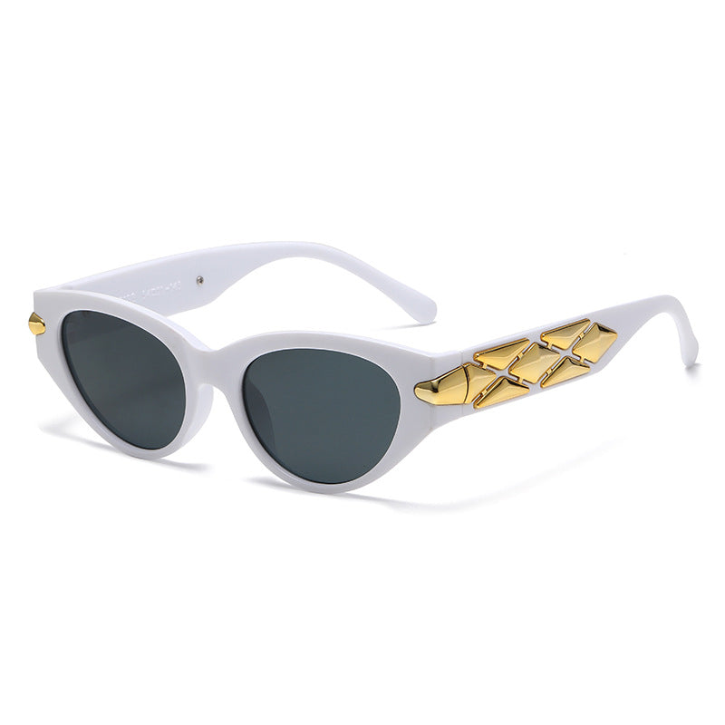 Women's Cat-Eye Sunglasses with Luxurious Accents and Unique Design Stornfield