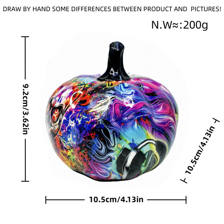 Artistic Halloween Pumpkin Figurine Stornfield