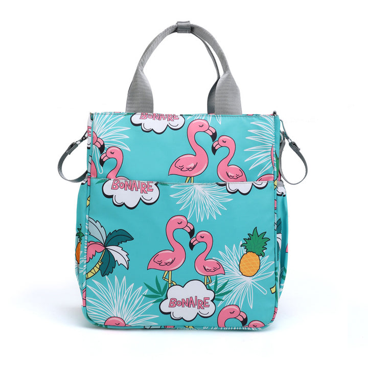 Stylish Flamingo Print Tote Stornfield