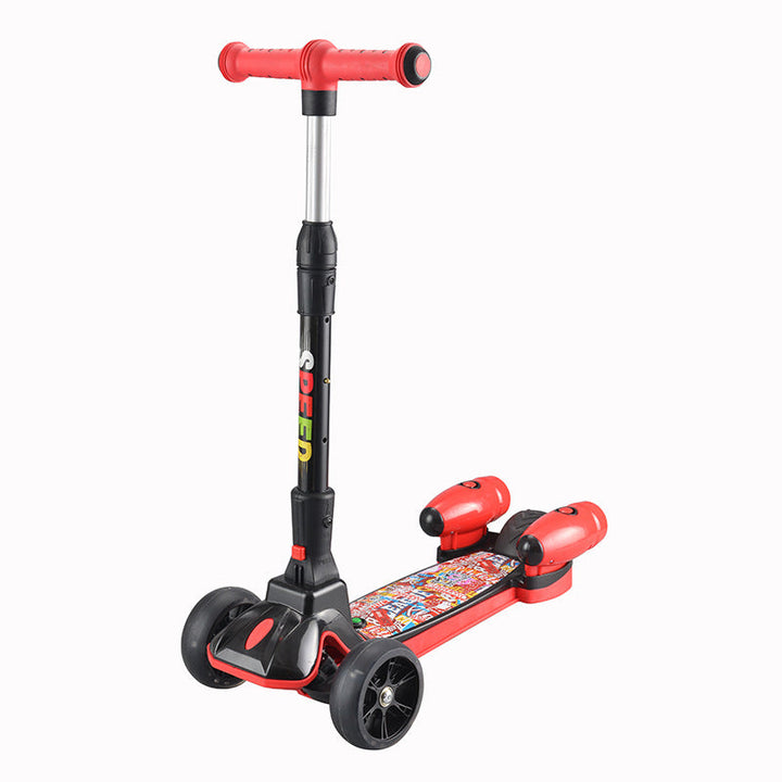 Triple-Wheel Stability Kick Scooter Stornfield