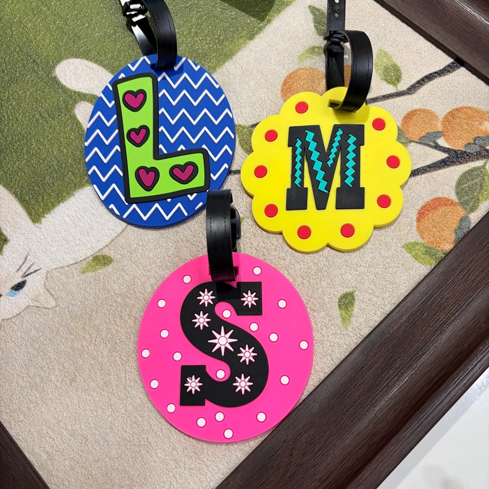 Playful Alphabet Luggage Tag Stornfield