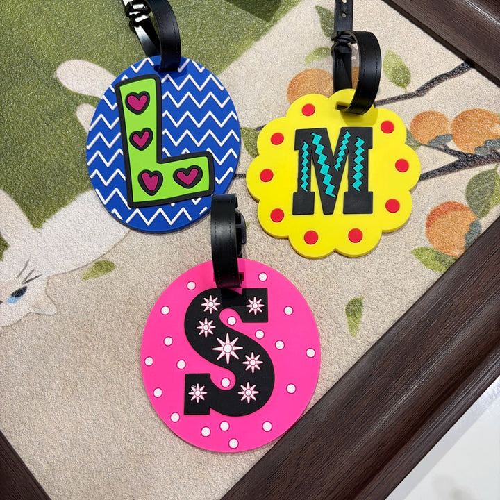 Playful Alphabet Luggage Tag Stornfield