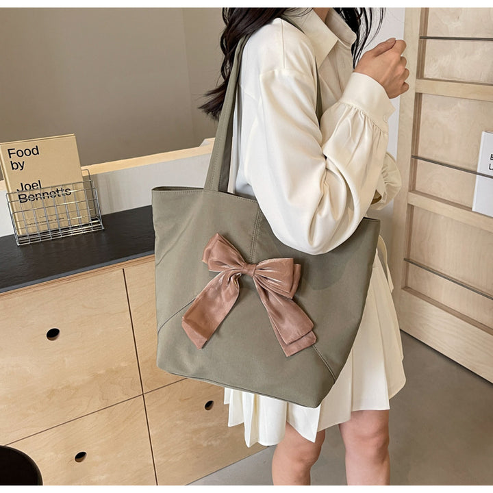 Elegant Bow Detail Tote Bag Stornfield