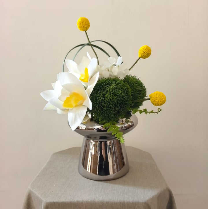 Elegant Decorative Orchid Arrangement