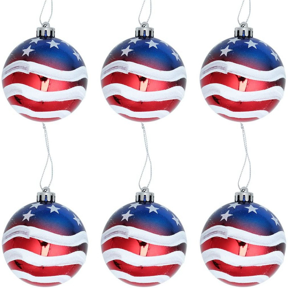 Decorative Patriotic Holiday Baubles Stornfield