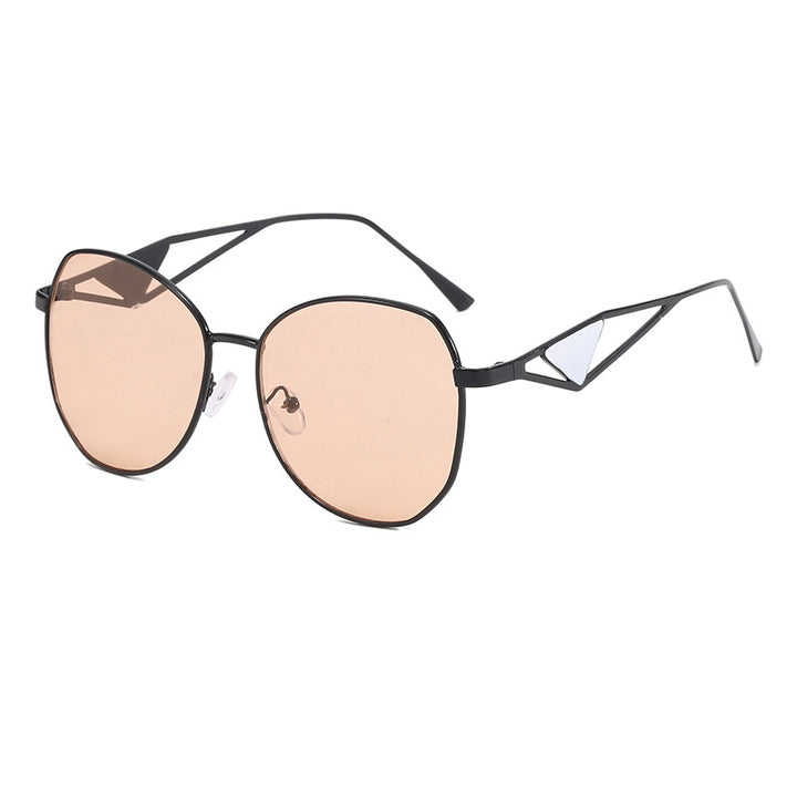 Women's fashionable geometric sunglasses with unique frame Stornfield
