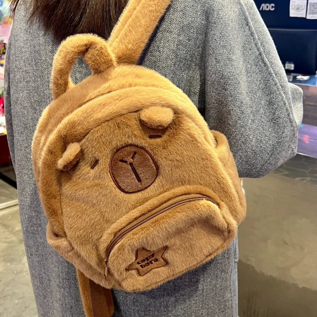 Plush Backpack in Bear Style Stornfield