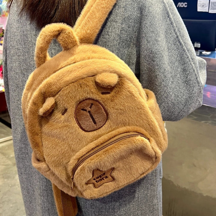 Plush Backpack in Bear Style Stornfield