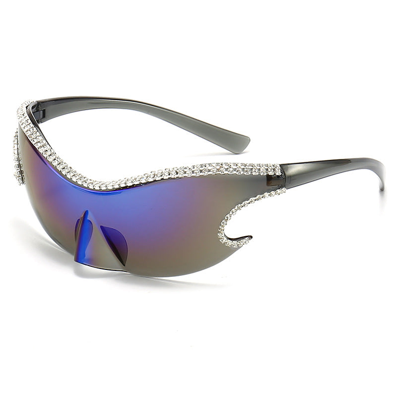 Women's glamorous sunglasses with sparkling rhinestone embellishment Stornfield