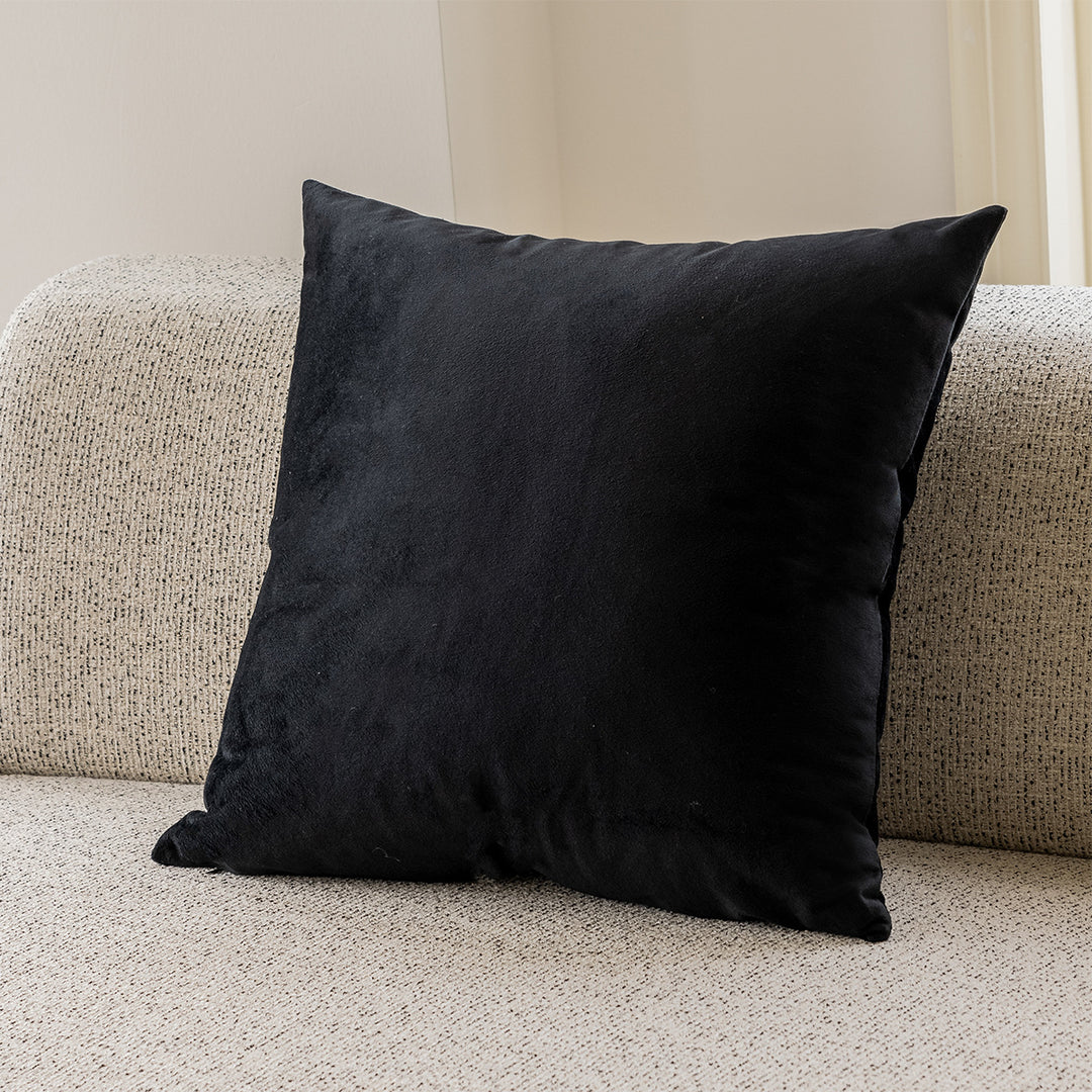 Elegant decorative pillow with zebra pattern