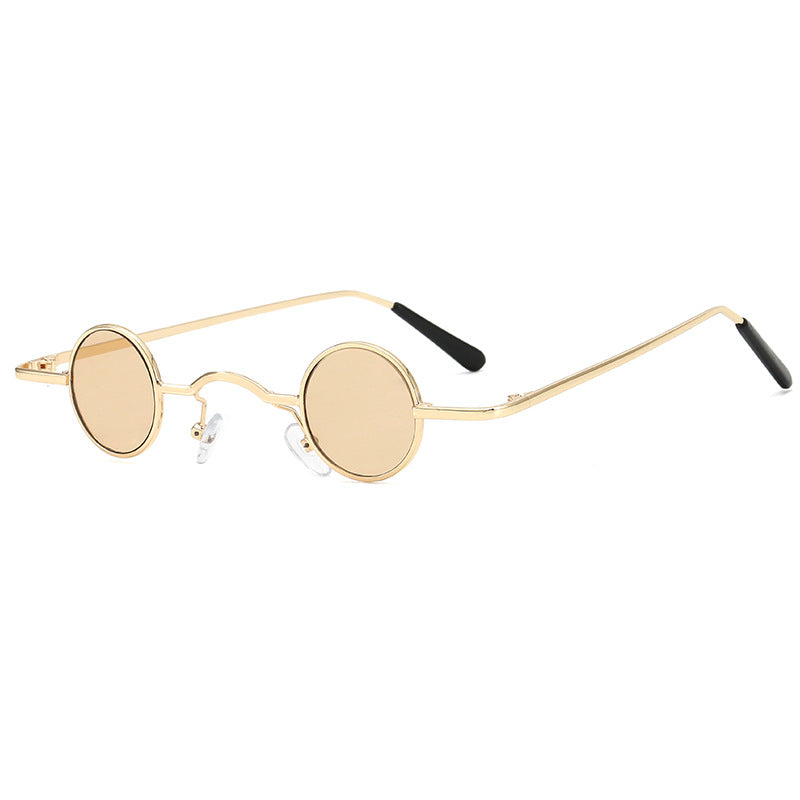 Women's fashionable round glasses with intricate metal frame Stornfield